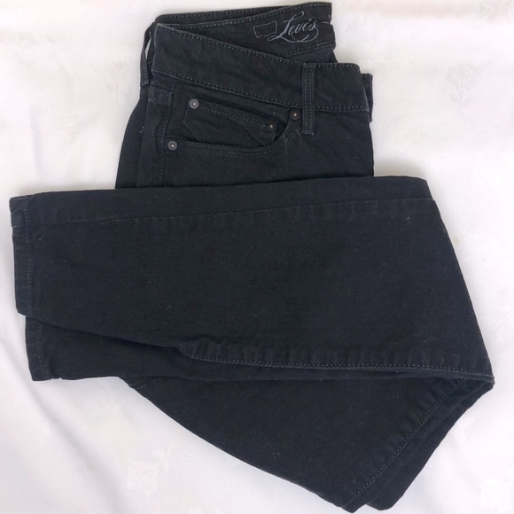 Levi’s Black Skinny Demi Curve Jeans Size 25 - Picture 2 of 7